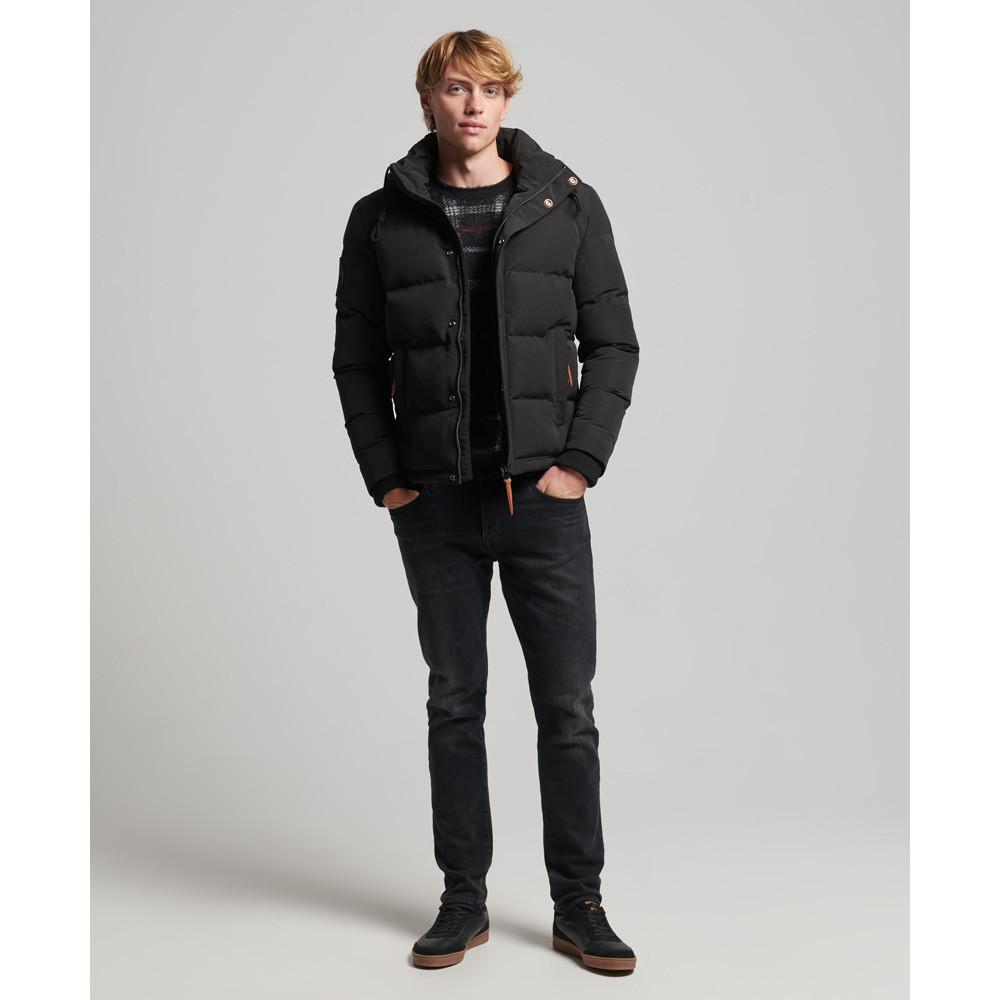 Superdry daunenjacke mit kapuze everest