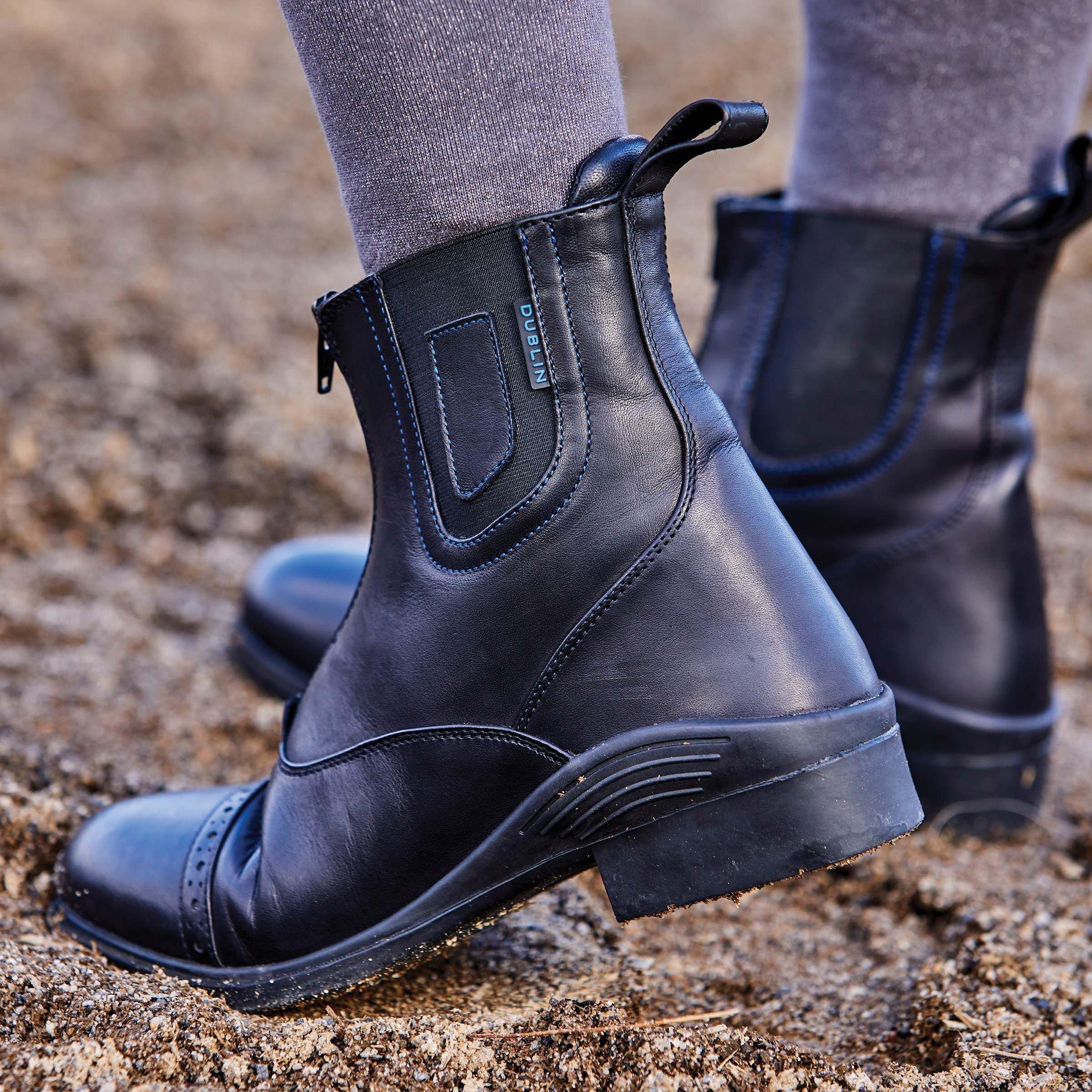 Weatherbeeta Wasserdichte Reitstiefel Evolution Zip Front Paddock