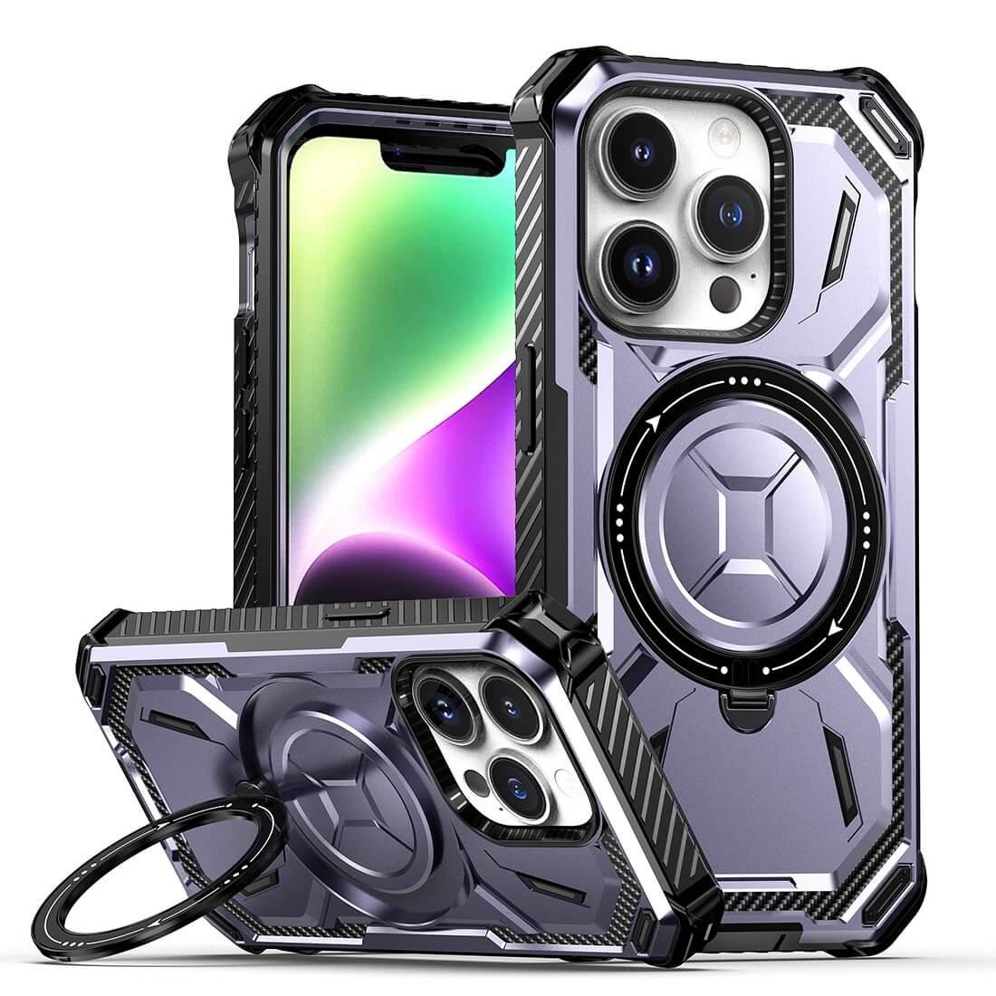 Cover-Discount iPhone 15 Pro - Armor Case Mit Kickstand