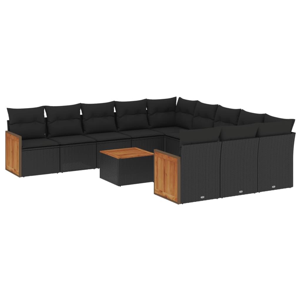 VidaXL Garten sofagarnitur poly-rattan