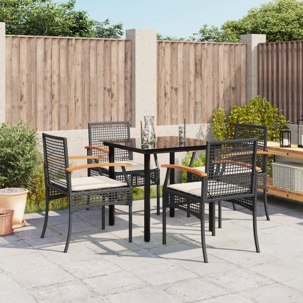 VidaXL Garten essgruppe poly-rattan