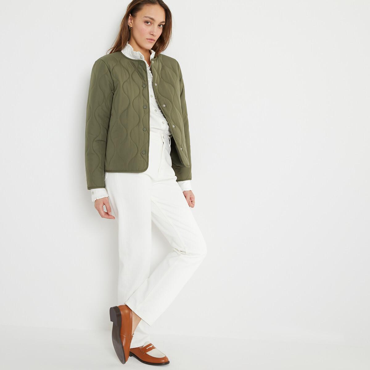 La Redoute Collections Light-Steppjacke mit Druckknöpfen