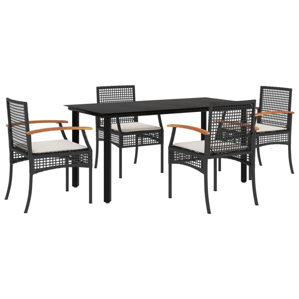 VidaXL Garten essgruppe poly-rattan