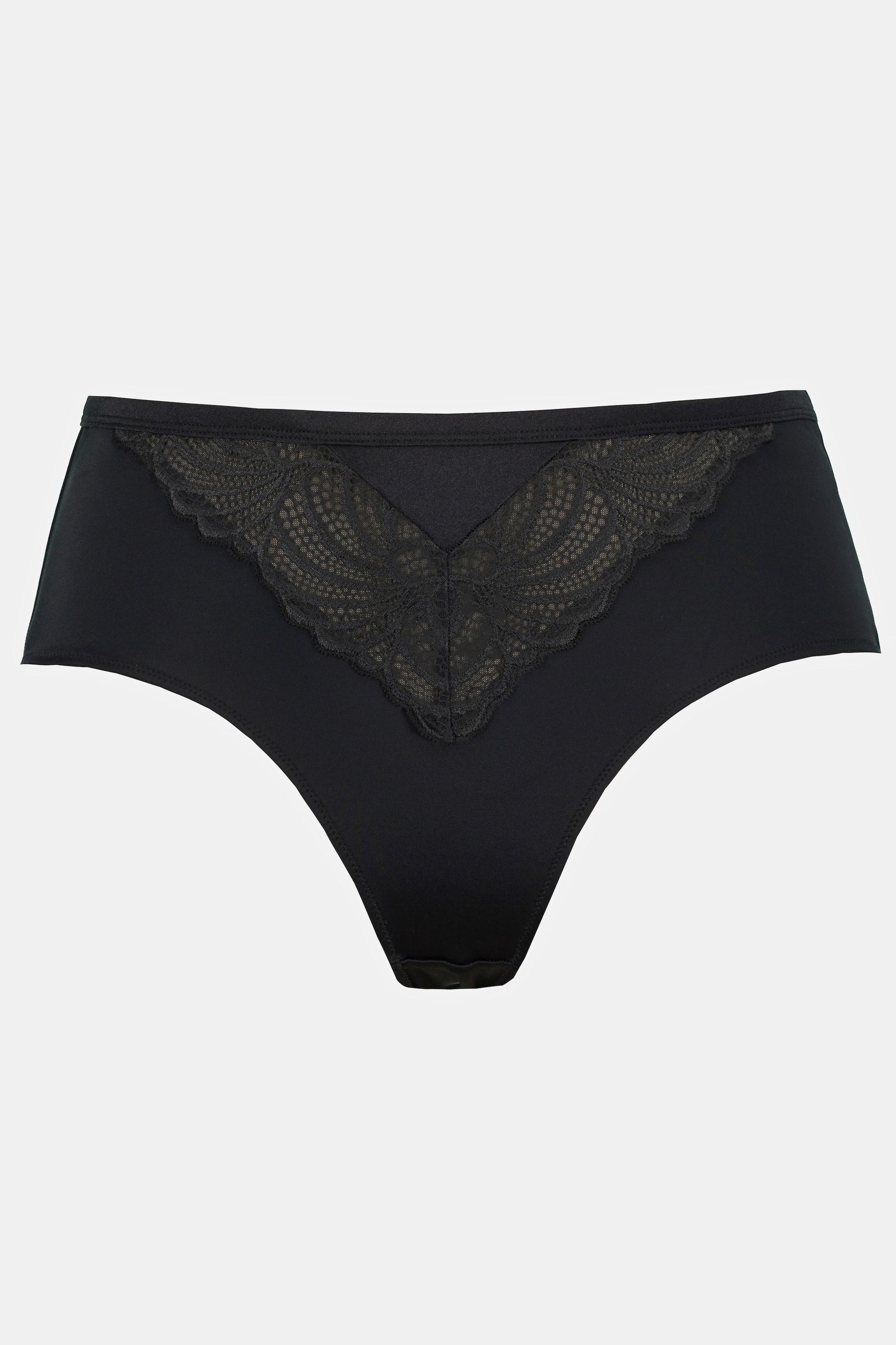 Ulla Popken Midislip, Spitze, Mikrofaser