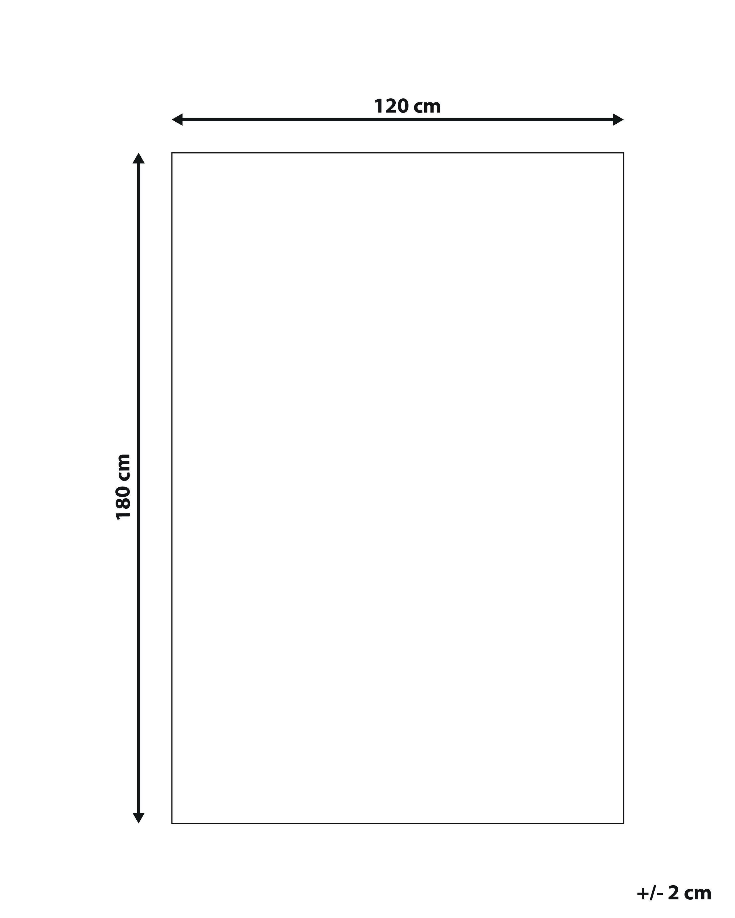 Beliani Outdoorteppich aus Polypropylen Modern THANE