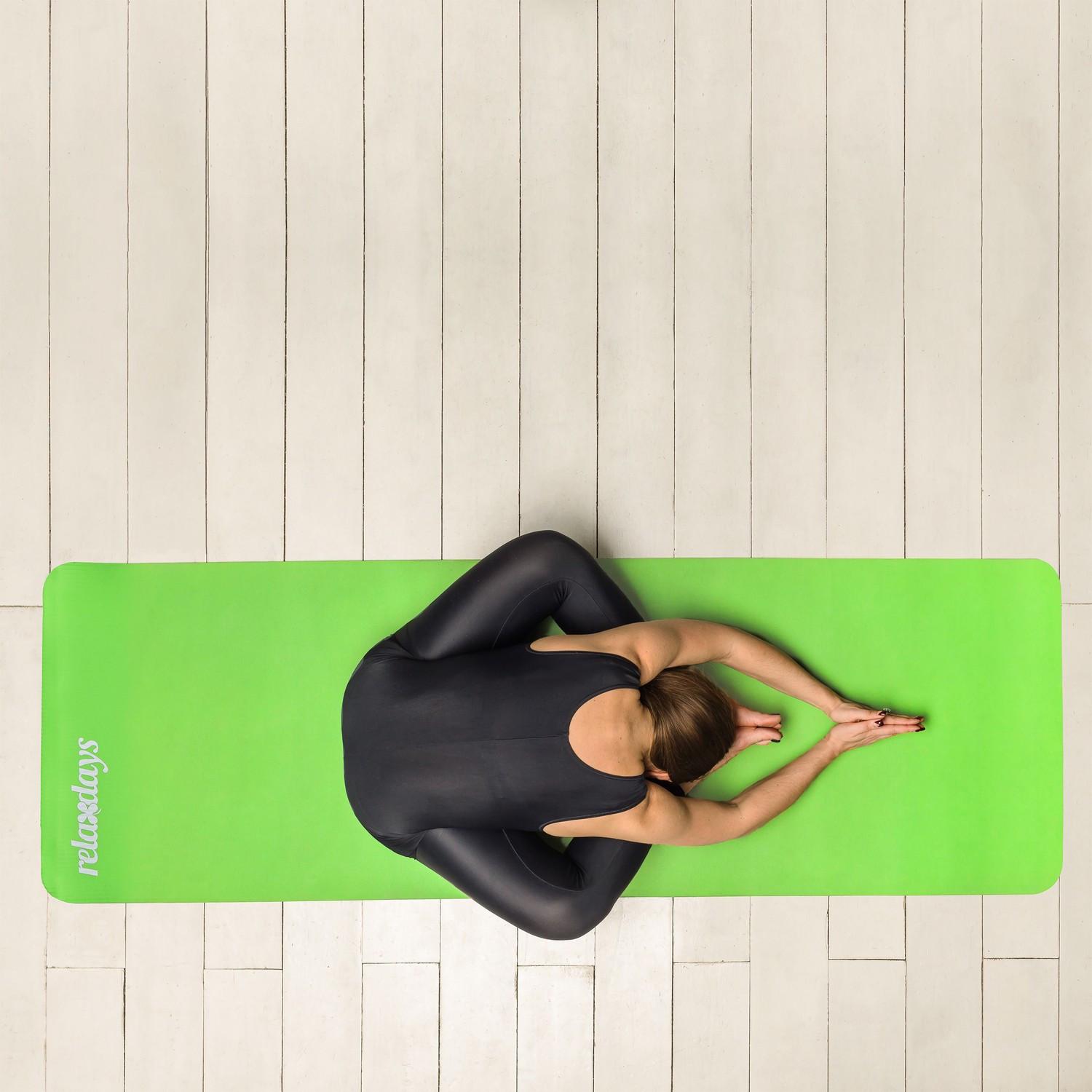 B2X Yogamatte 1 cm dick einfarbig