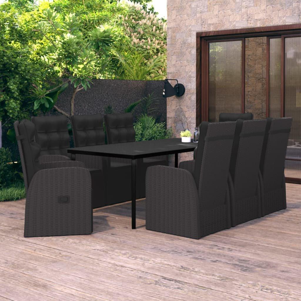VidaXL Garten essgruppe poly-rattan
