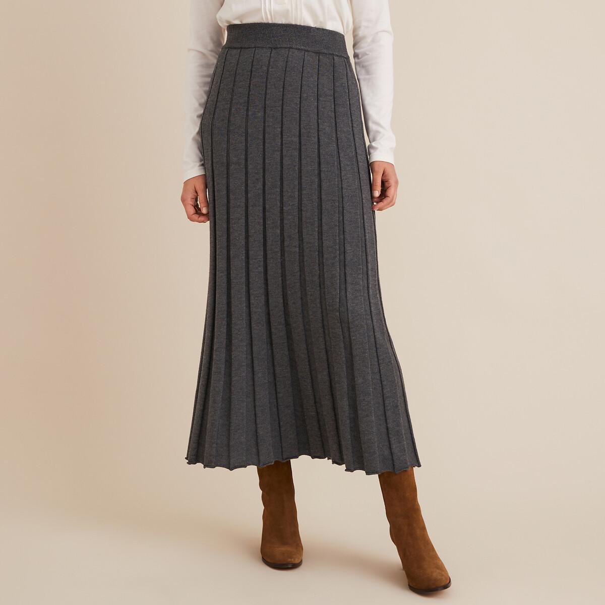 La Redoute Collections Langer Plisseerock