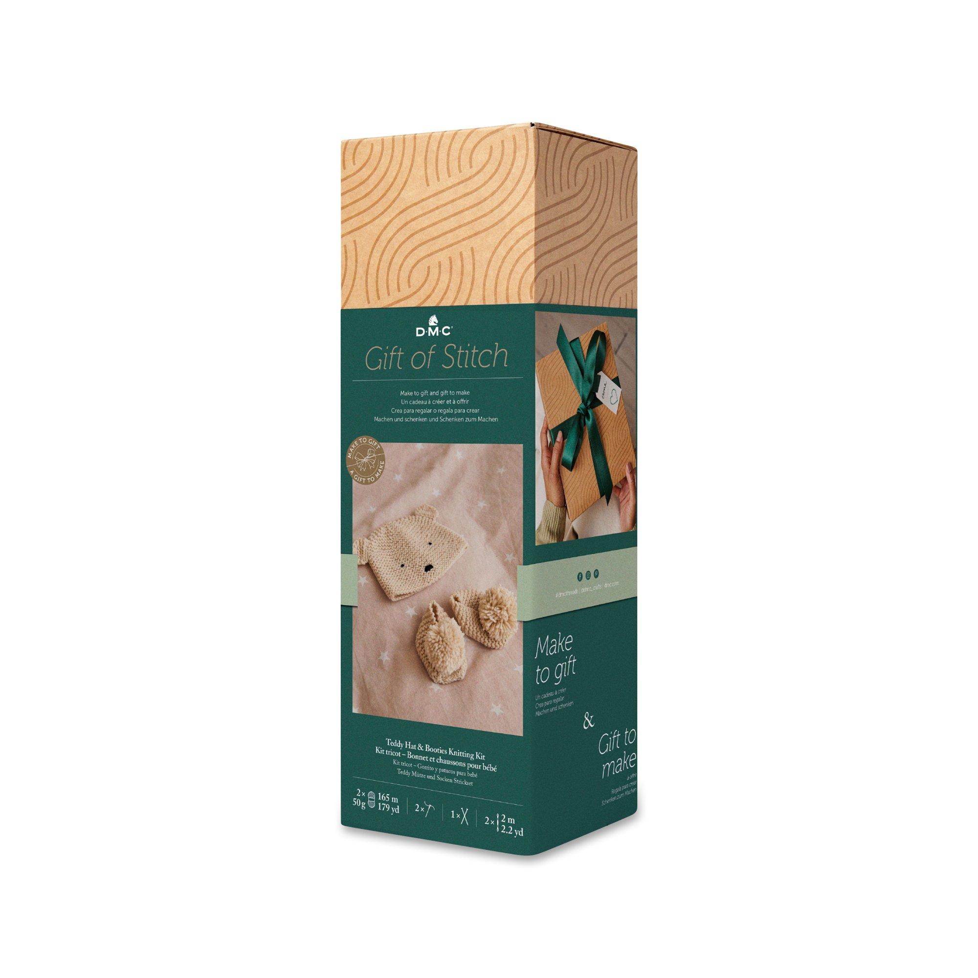 DMC Strick-Set Teddy Mütze & Schuhe