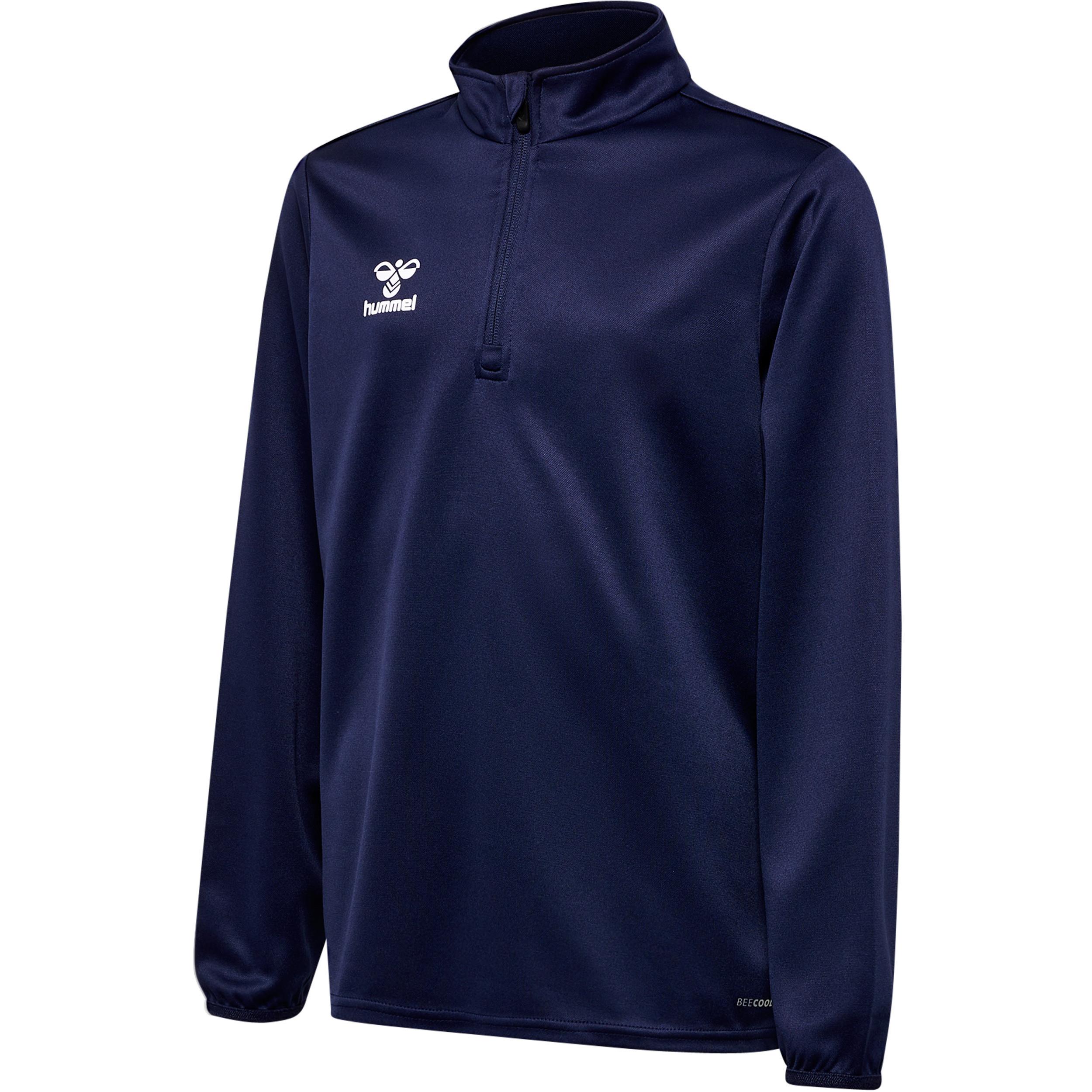Hummel 1/2 zip kinder trainingsjacke essential