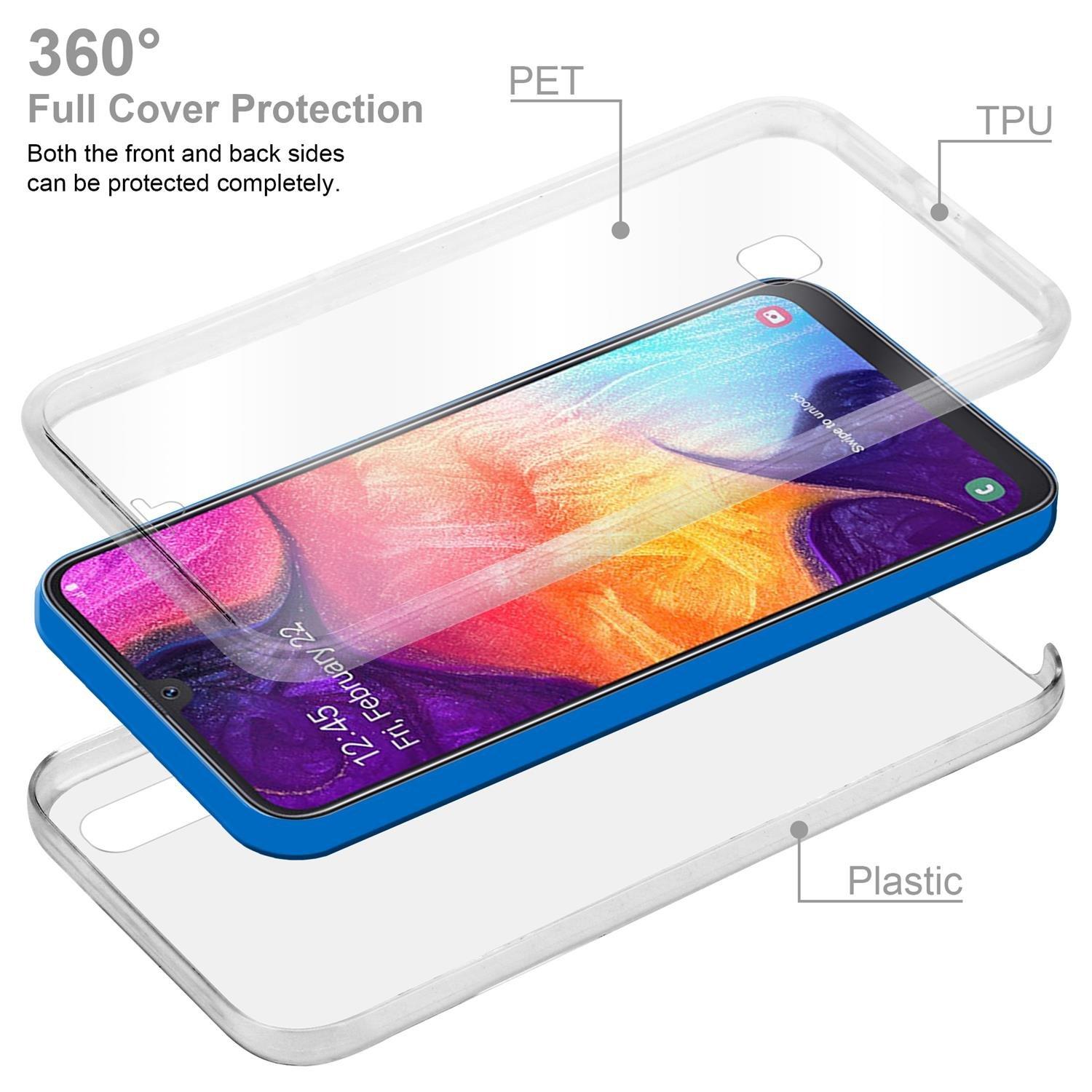 Cadorabo Hülle für Samsung Galaxy A50 4G / A50s / A30s 360° Full Body Front- und Rückenschutz