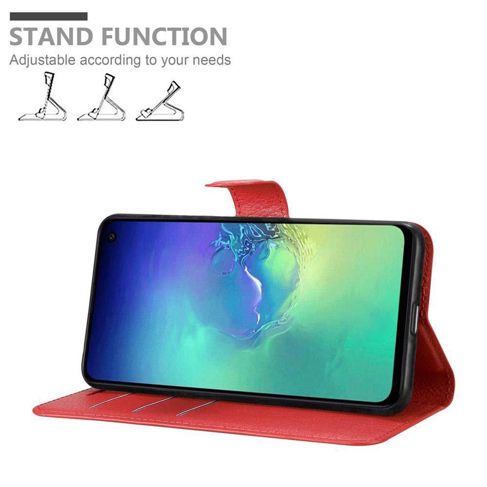 Cadorabo Hülle für Samsung Galaxy S10e Standfunktion, Kartenfach