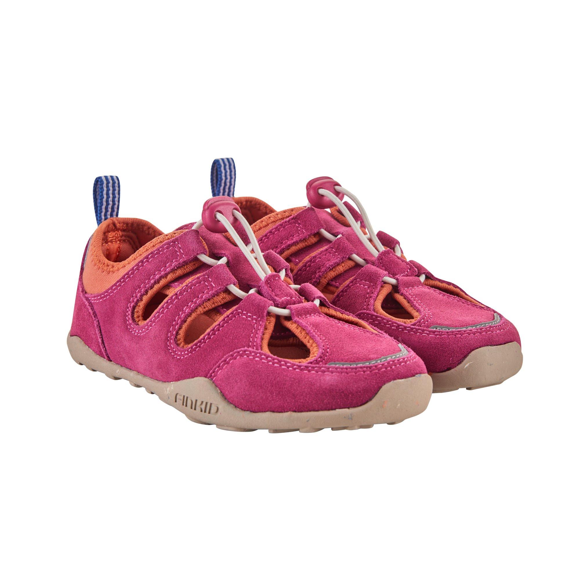 Finkid Barfusssandalen Sankari raspberry/fox