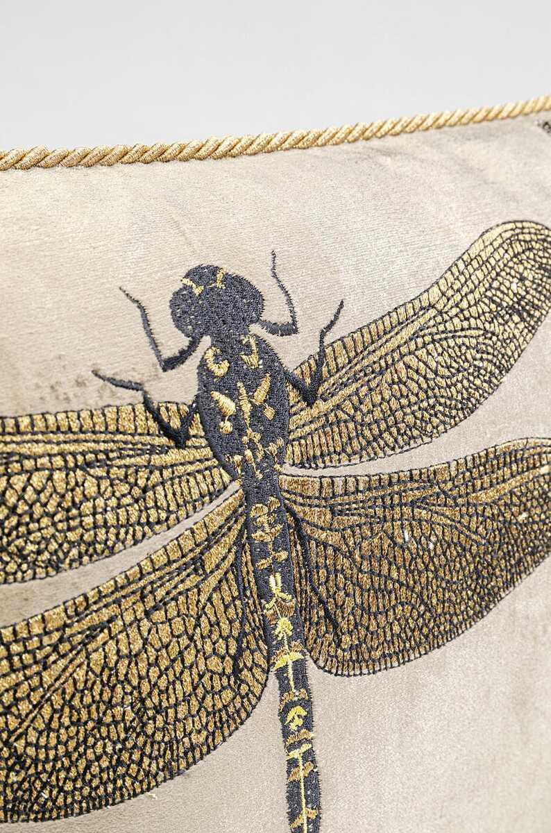 KARE Design Kissen Glitter Dragonfly 50x30