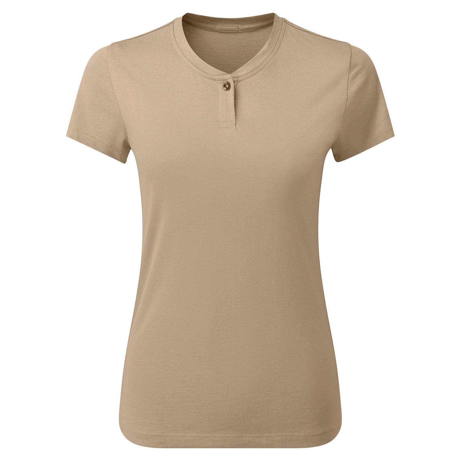 PREMIER Comis Kurzarm Henley T-Shirt
