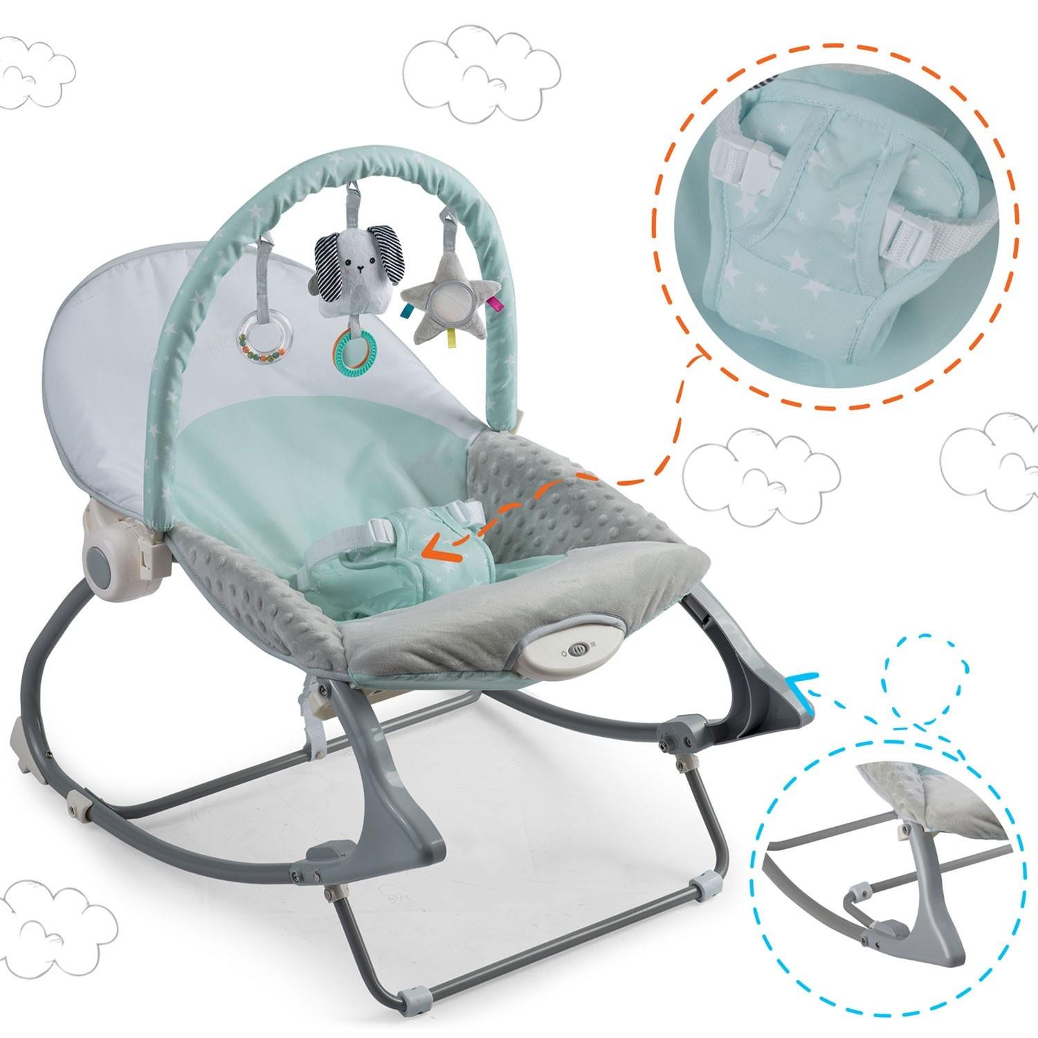 B2X Vibrierender Babysitter Nukido – Mintgrün