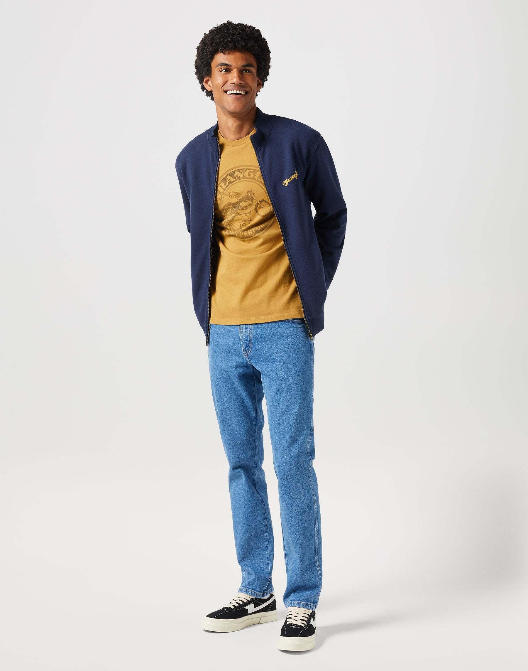 Wrangler Sweatshirts Funnel Neck Zip