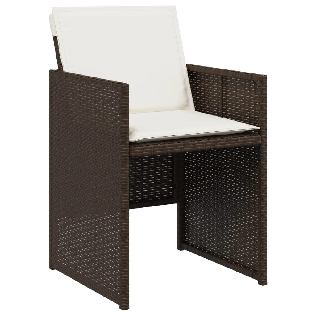 VidaXL Garten essgruppe poly-rattan