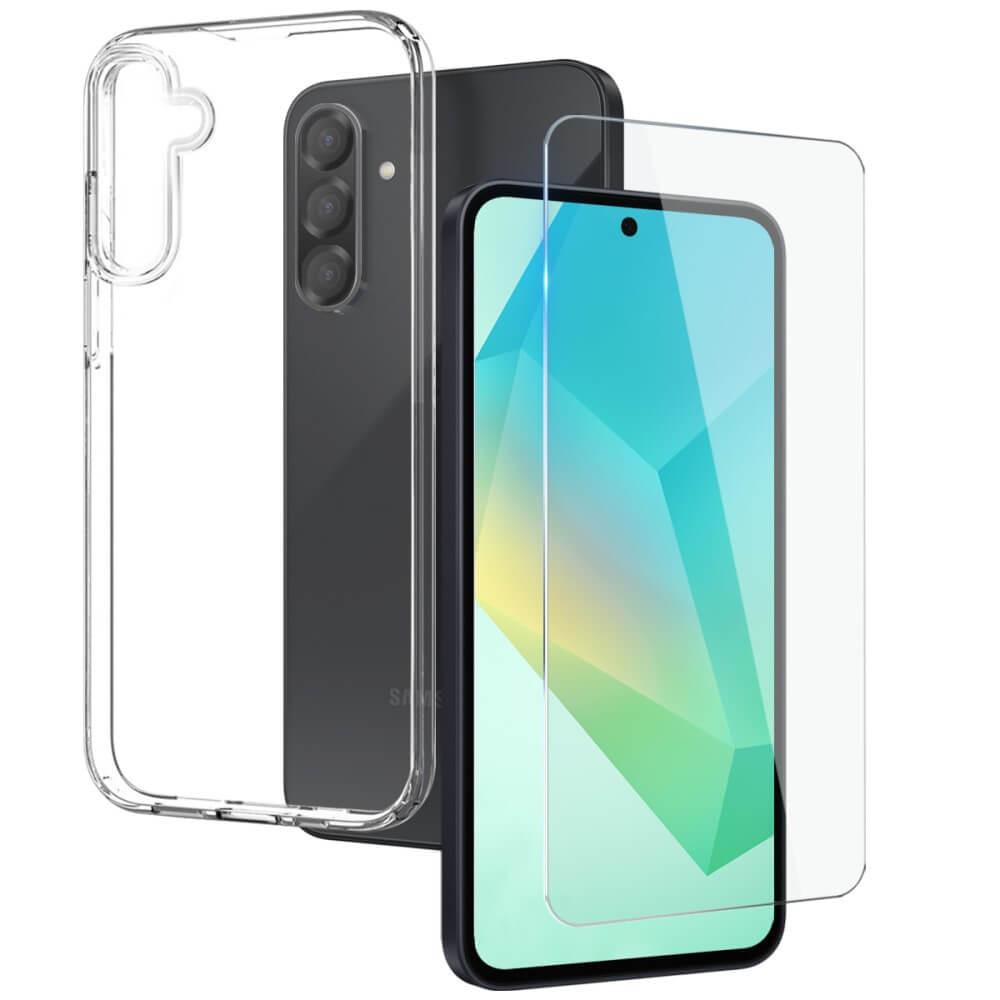 Cover-Discount Galaxy A36 5G - NORTHJO Set Handyhülle und Panzerglas
