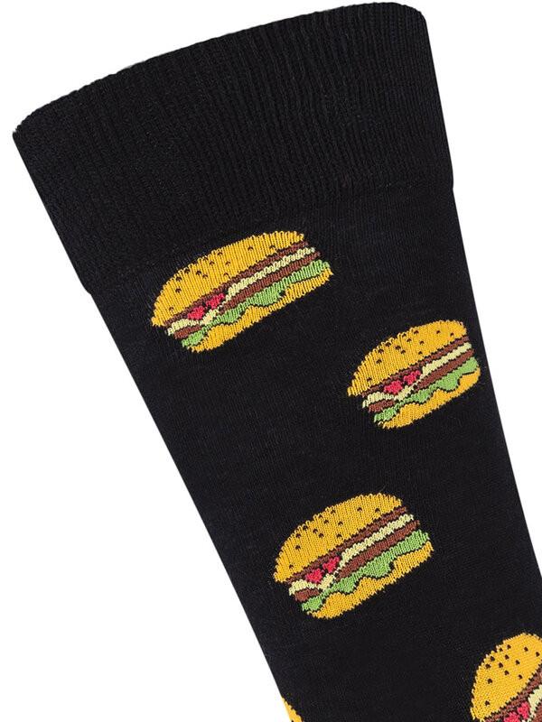Fun Socks Motiv Hamburger