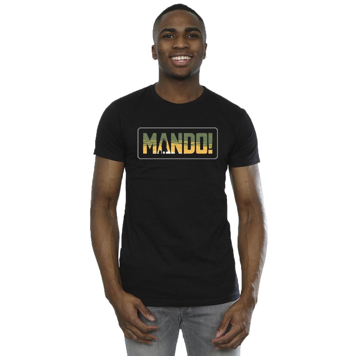 STAR WARS The Mandalorian Mando Grafikdruck T-Shirt