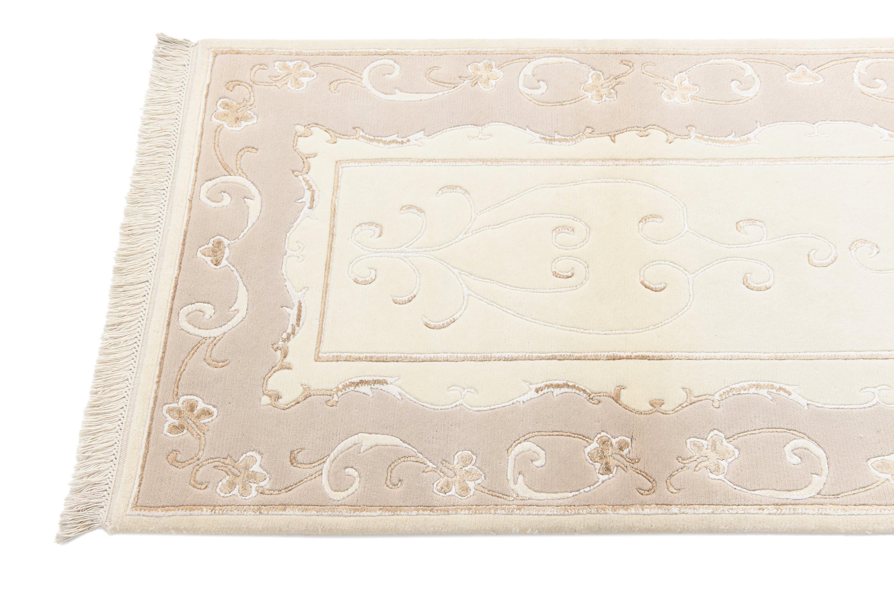 VIDAL Handgemachter Teppich Darya-Indian