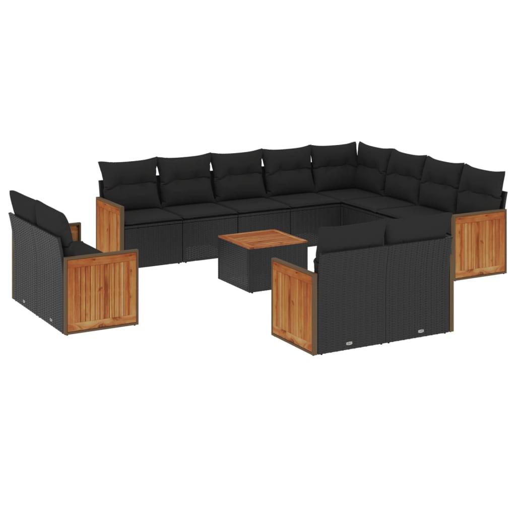 VidaXL Garten sofagarnitur poly-rattan