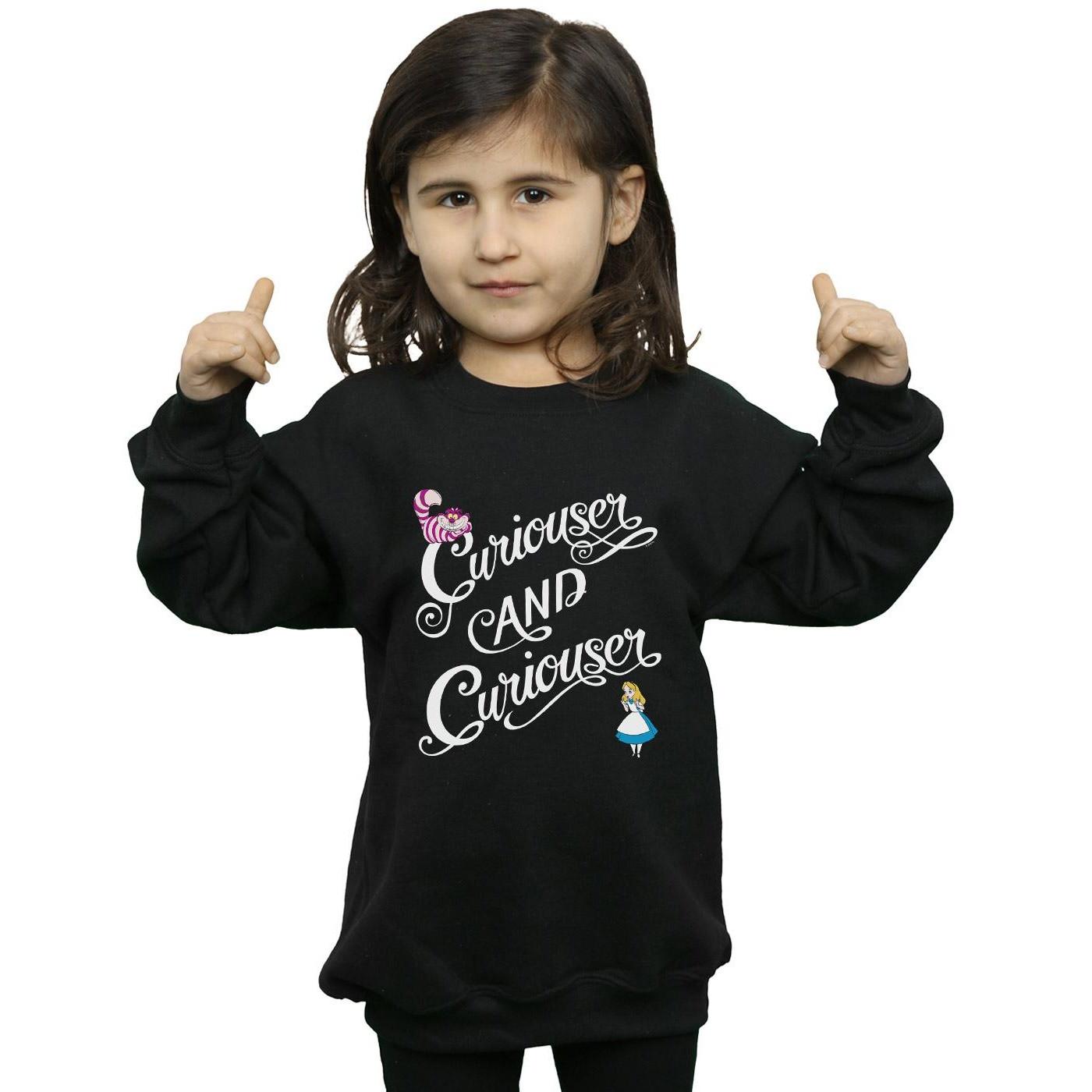 Disney Alice In Wonderland Curiouser Sweatshirt