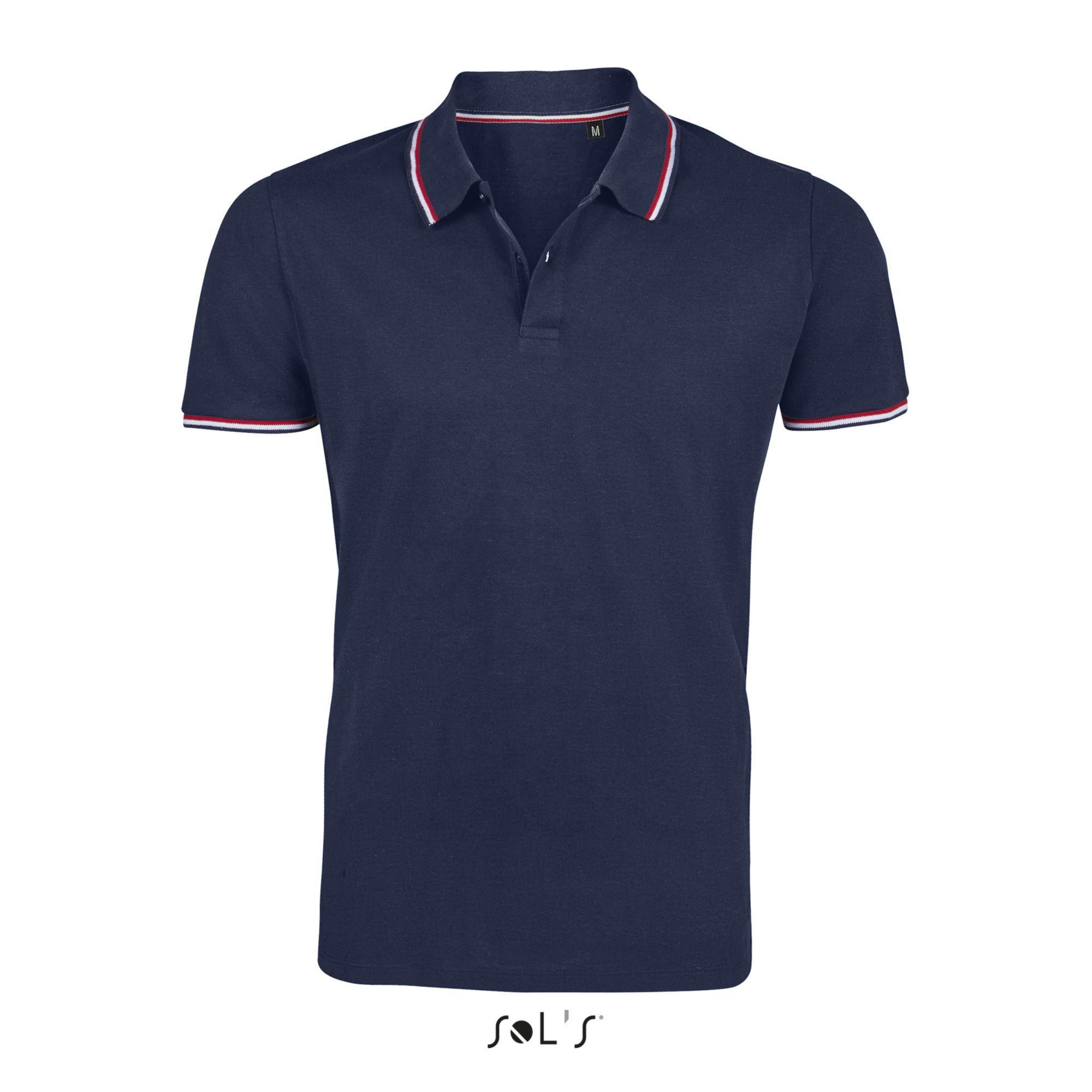 SOLS Prestige Poloshirt mit Kontraststreifen