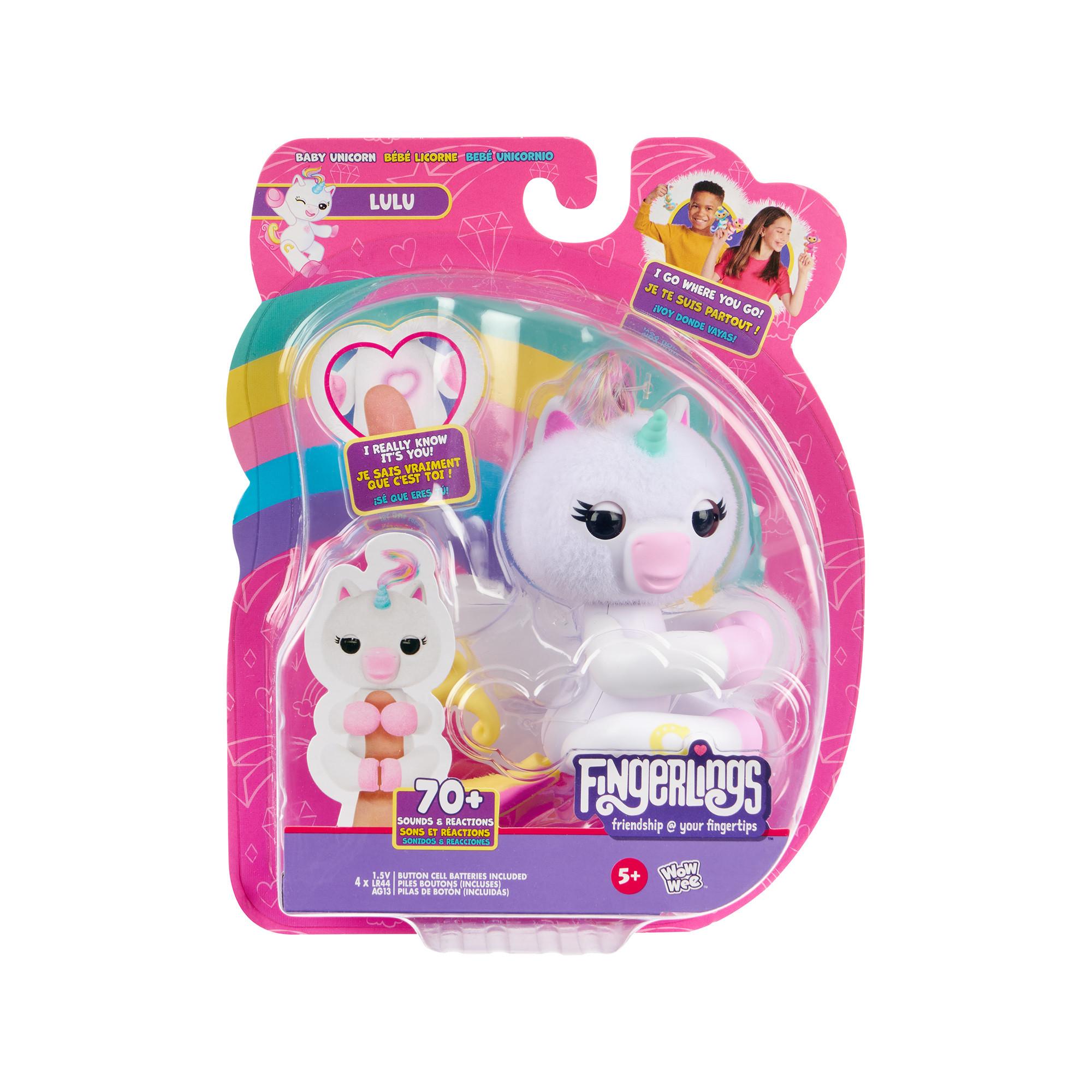 Wow Wee Fingerling Unicorn Lulu