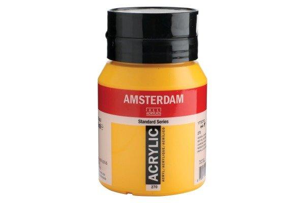 Talens TALENS Acrylfarbe Amsterdam 500ml 17722702 Azogelb dunkel
