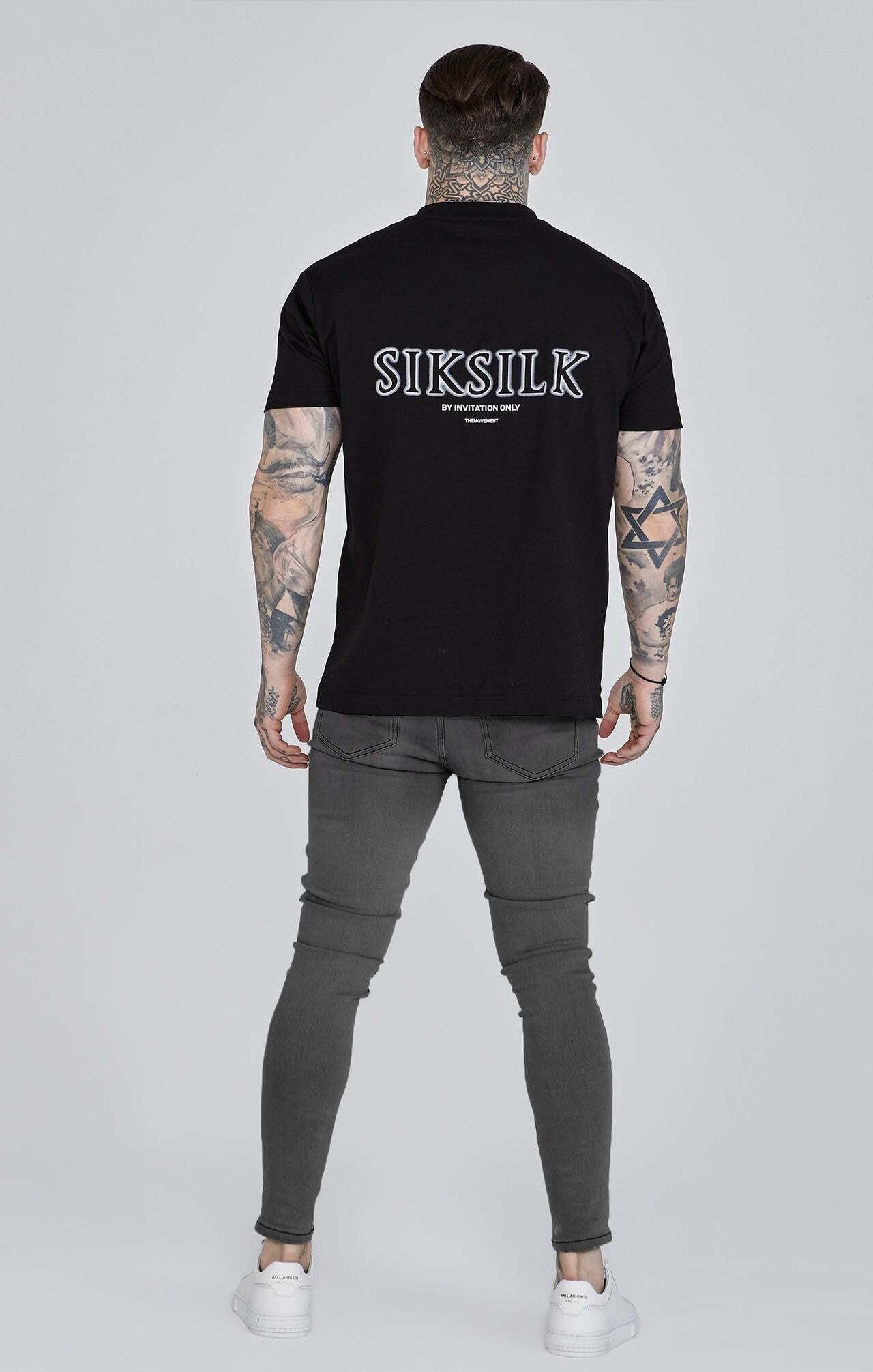 Sik Silk Distressed Skinny Fit Jeans