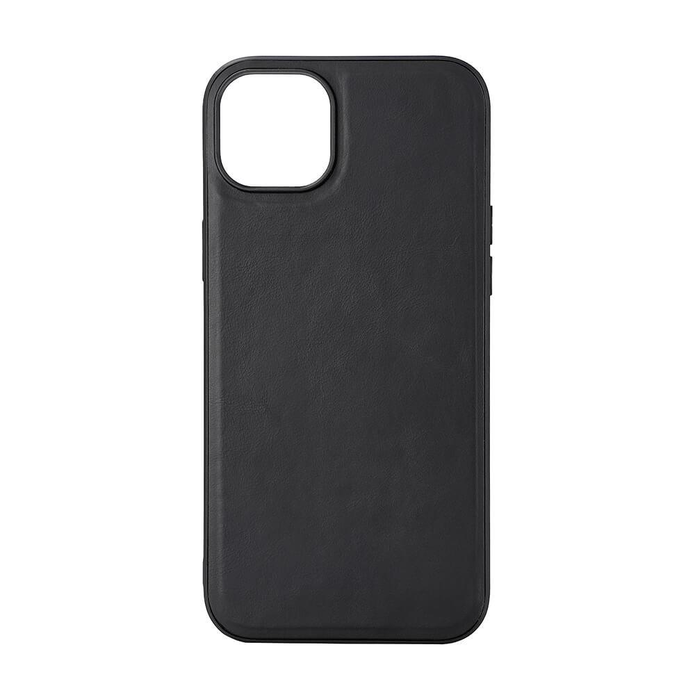 Buffalo BUFFALO Backcover Leder Mag Series iPhone 15 Plus Schwarz