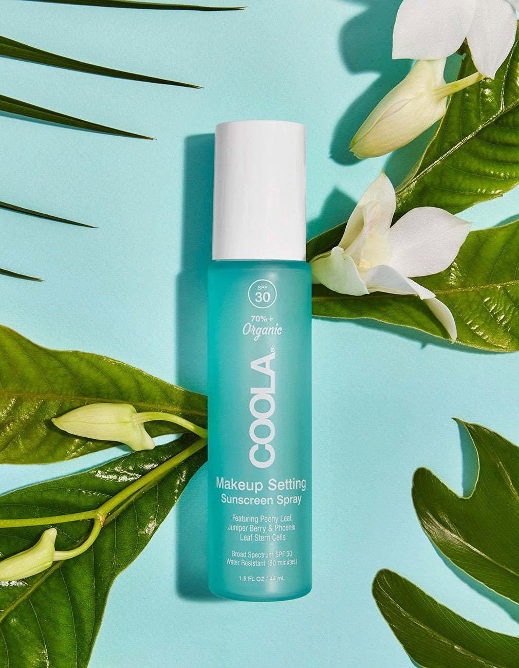Coola Bio-Makeup-Fixierspray mit Sonnenschutz