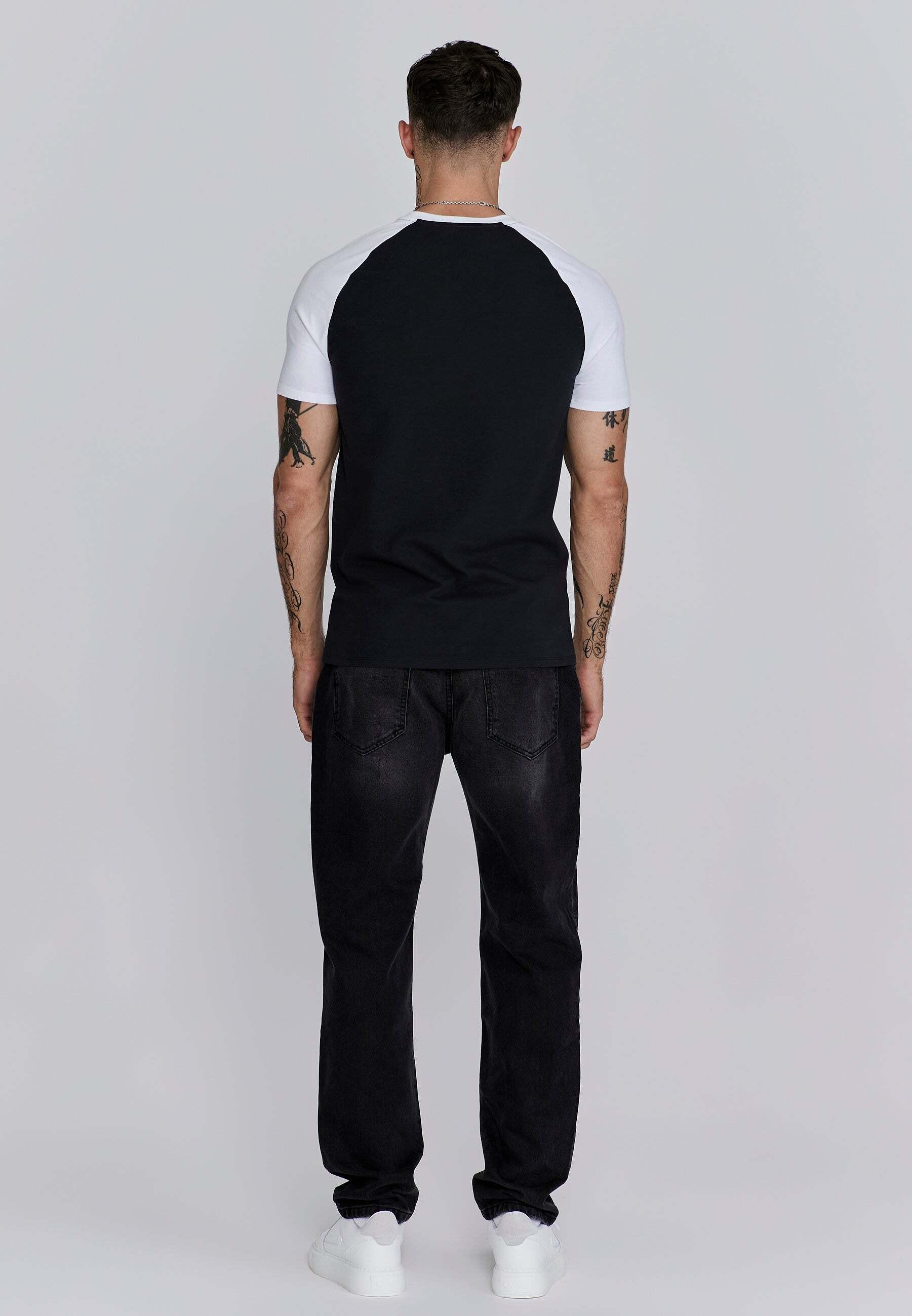 Sik Silk Raglan Kurzarm T-Shirt