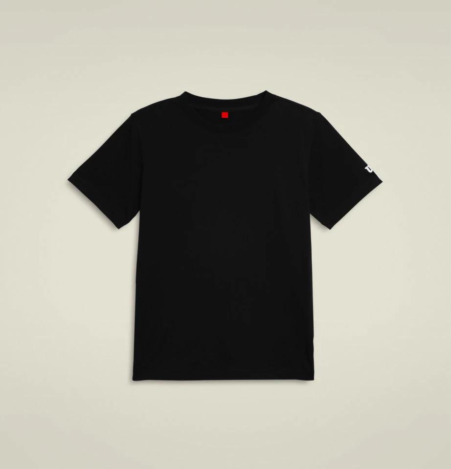 Wilson Team Perforated T-Shirt Junioren Schwarz