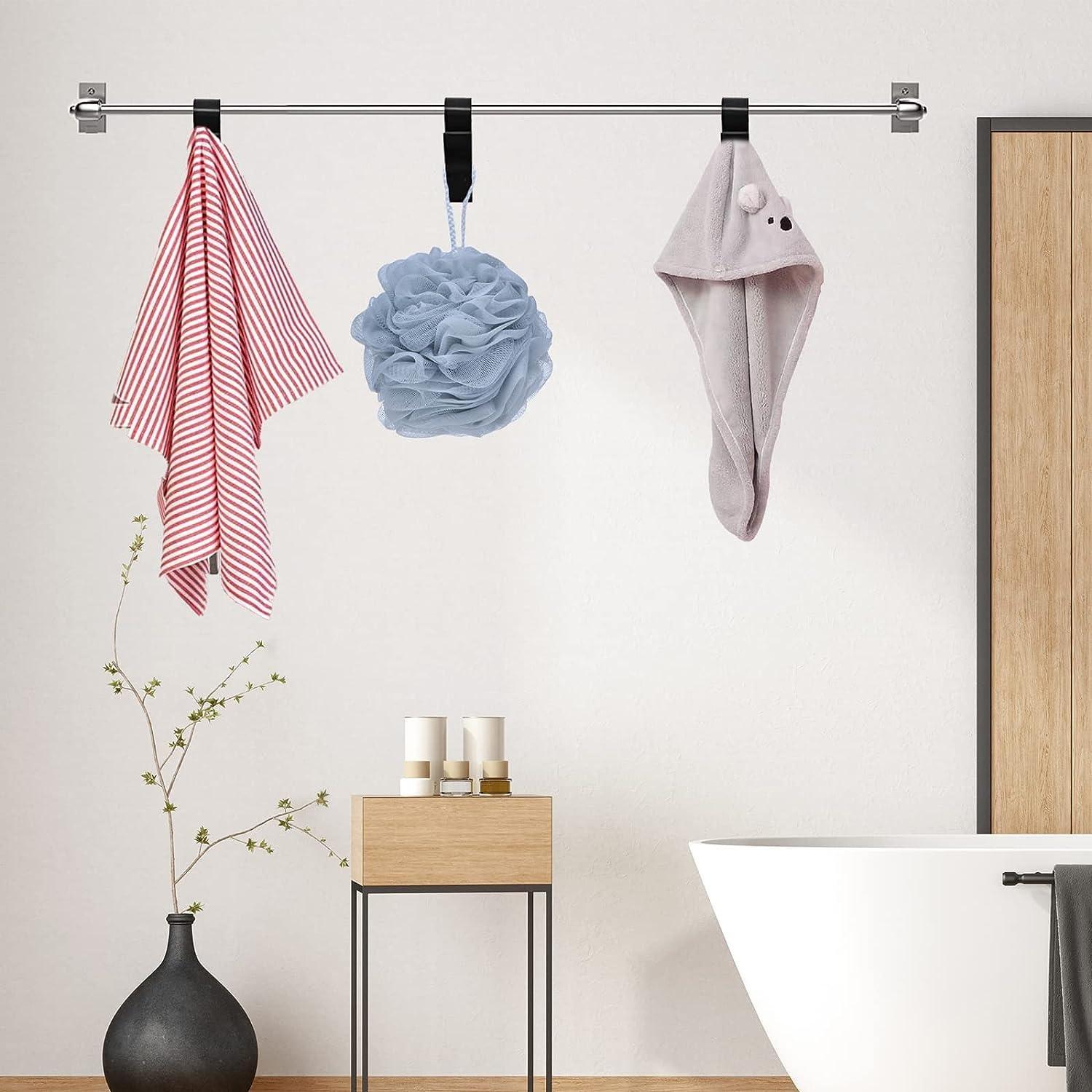 Northio Y-Haken für Badezimmer -es Aluminium - 5 Stk