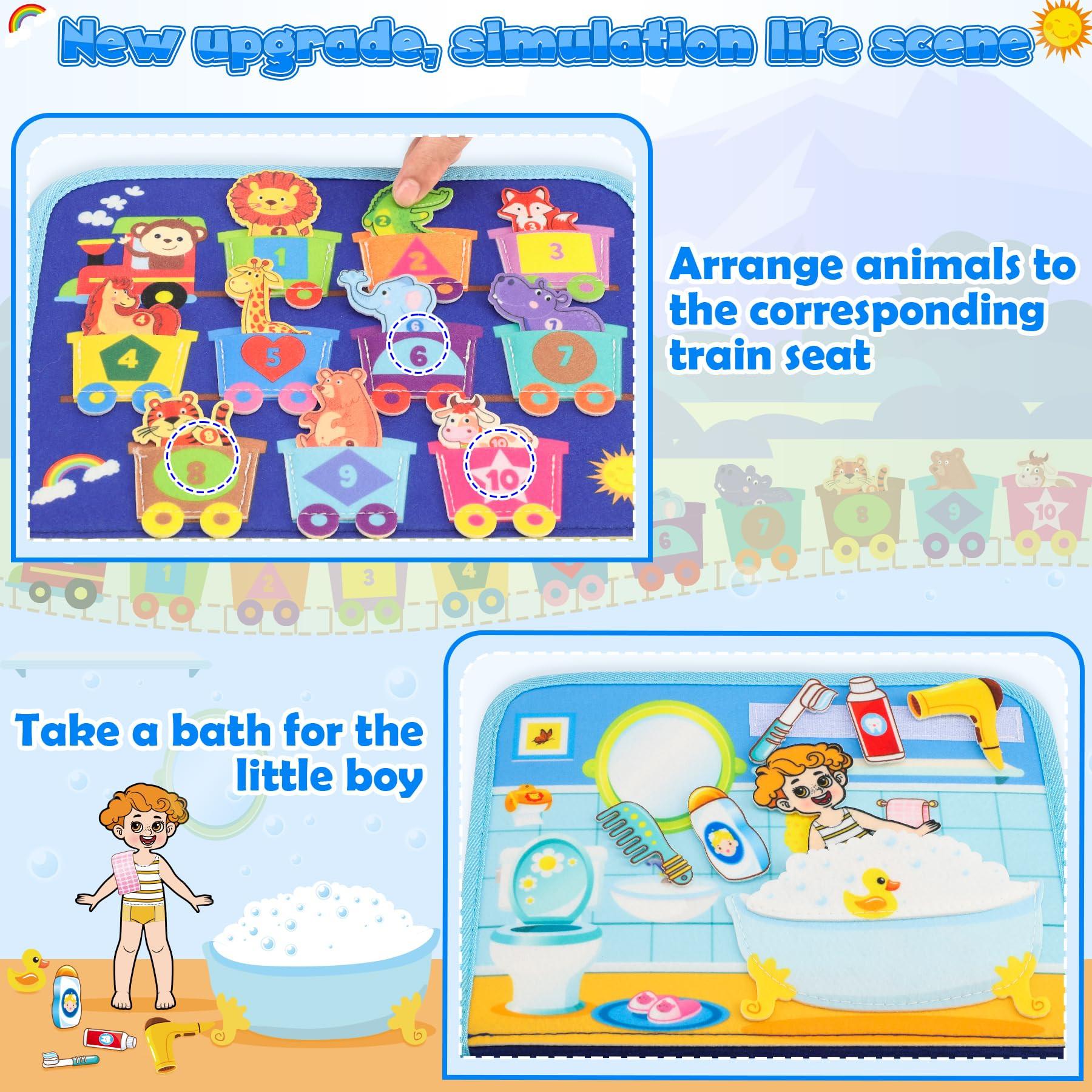 Activity-board Busy Board Spielzeug - Kinderspielzeug Motorikspielzeug Activity Board