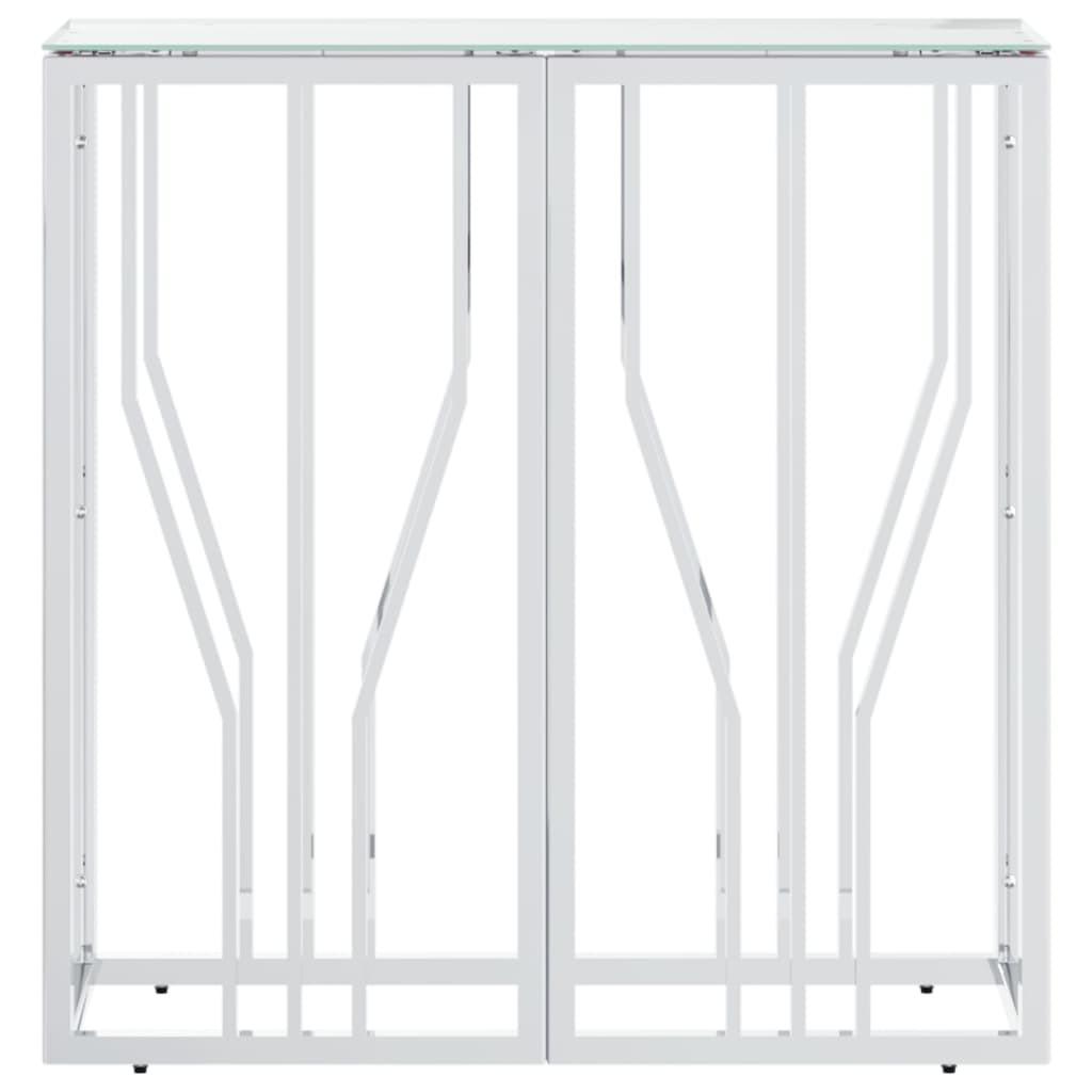 VidaXL Konsolentisch edelstahl