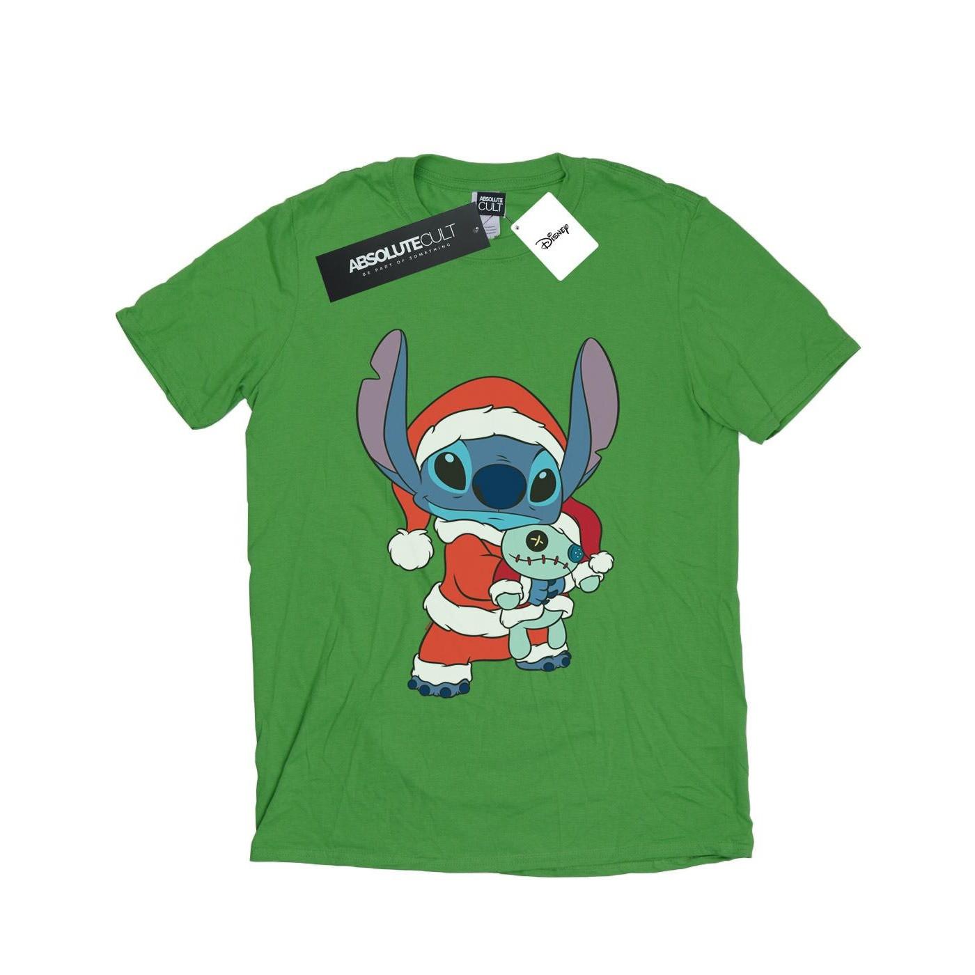Disney Lilo und Stitch Weihnachtlicher Santa Stitch T-Shirt