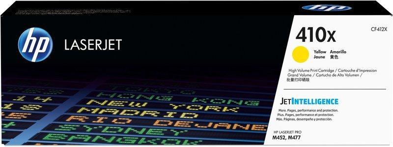 Hewlett-Packard HP Toner-Modul 410X yellow CF412X CLJ Enterprise M452 5000 S.