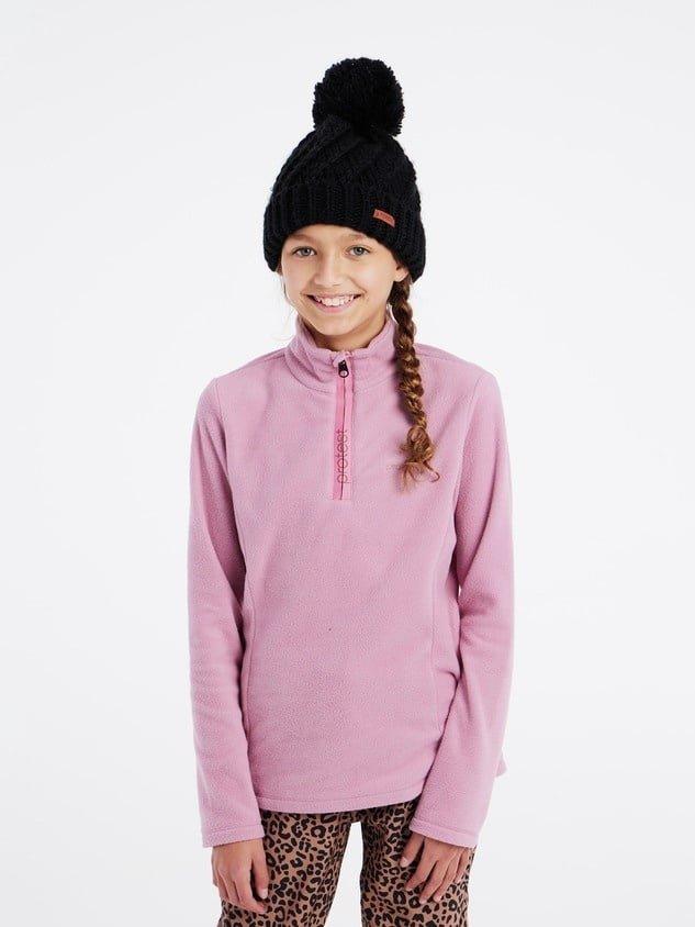 PROTEST Mädchen Fleece-Pullover MUTEY Cameo Pink