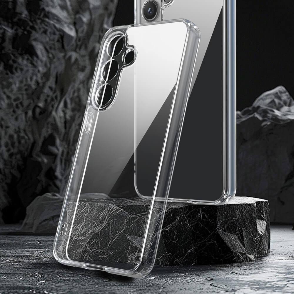 Cover-Discount Galaxy S25 - Acryl-Handyhülle mit Bumper und Kameraschutz