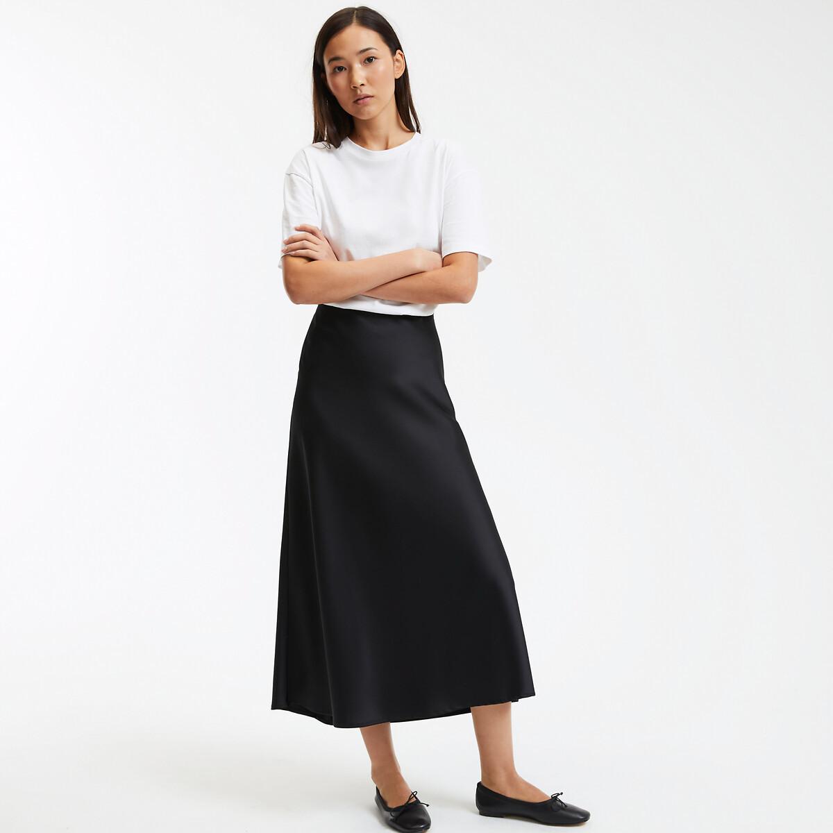 La Redoute Collections Langer Signature Satinrock MARION