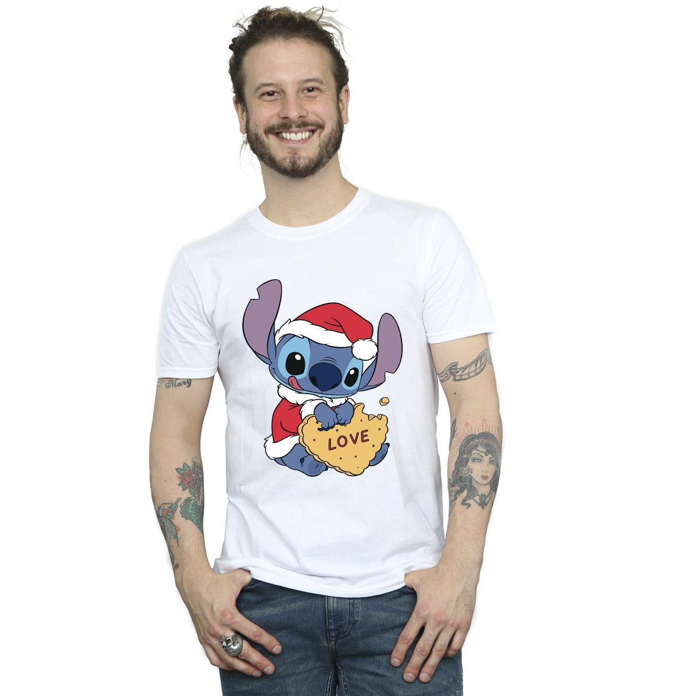 Disney Lilo and Stitch Christmas Cookie T-Shirt