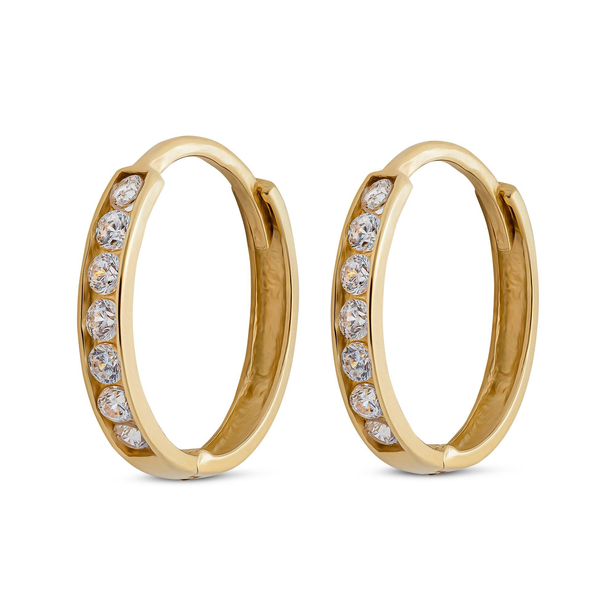 L' Atelier Gold 18 Karat by Manor Ohrringe