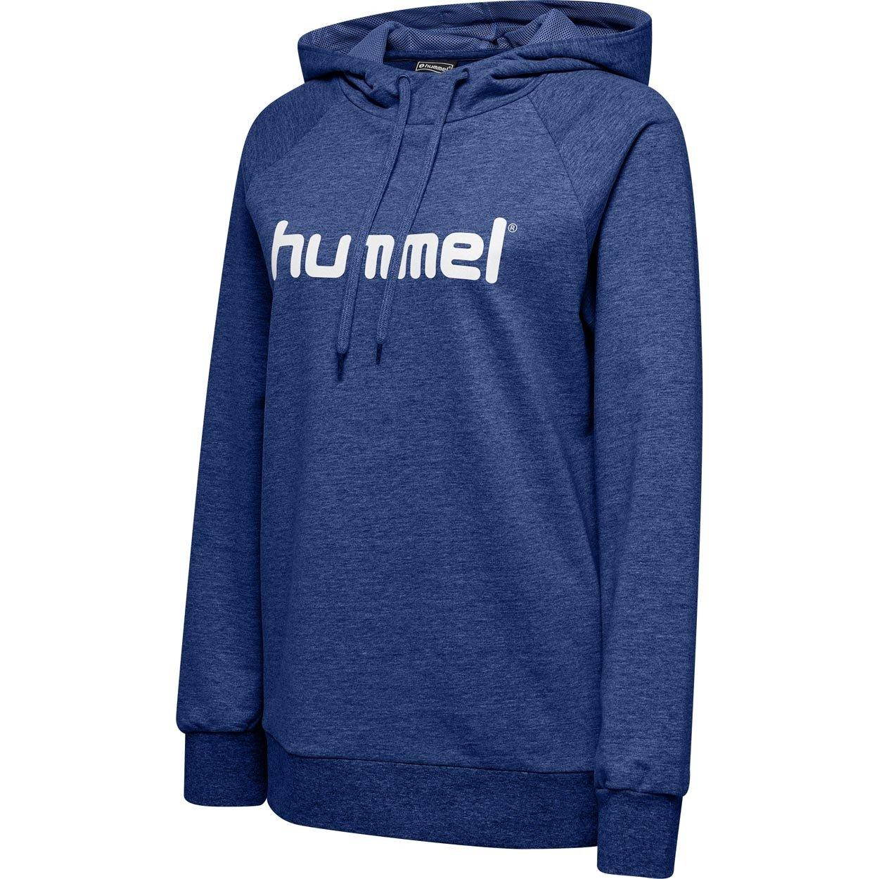 Hummel damen-hoodie cotton logo