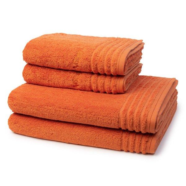 VOSSEN Vienna Style Supersoft - 2 X Handtuch 2 X Duschtuch - im Set