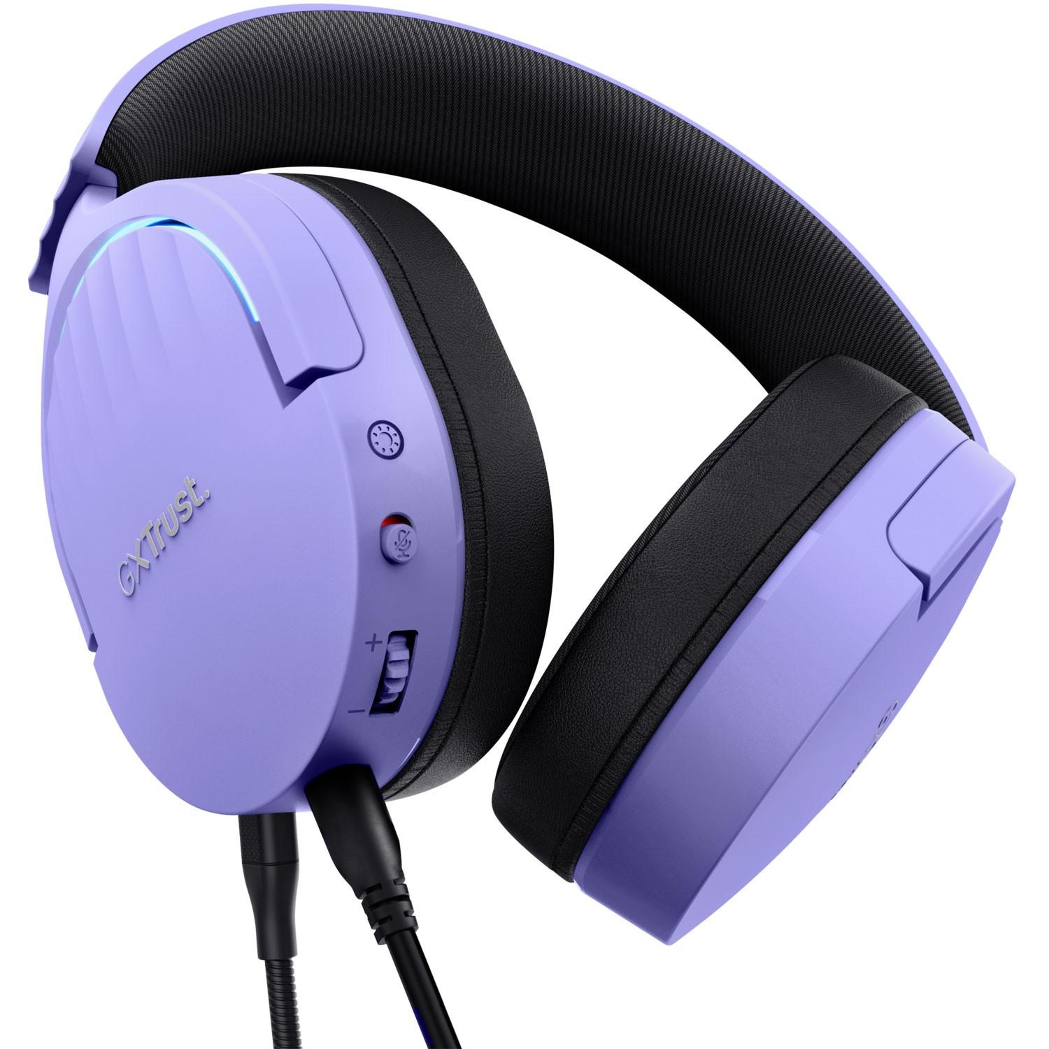 Trust Computer GXT490P FAYZO 7.1 USB HEADSET PURPLE