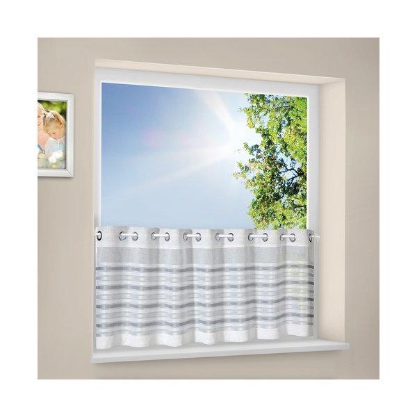 Gerster Collection Scheibengardinen Bistro Webstreifen